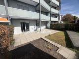 Blick vom Gartenhaus