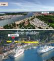 Lage des Hauses an der Trave