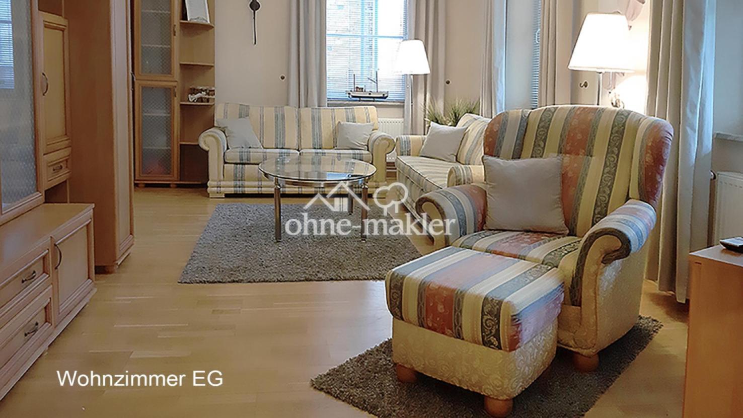 Wohnzimmer im Erdgeschoss