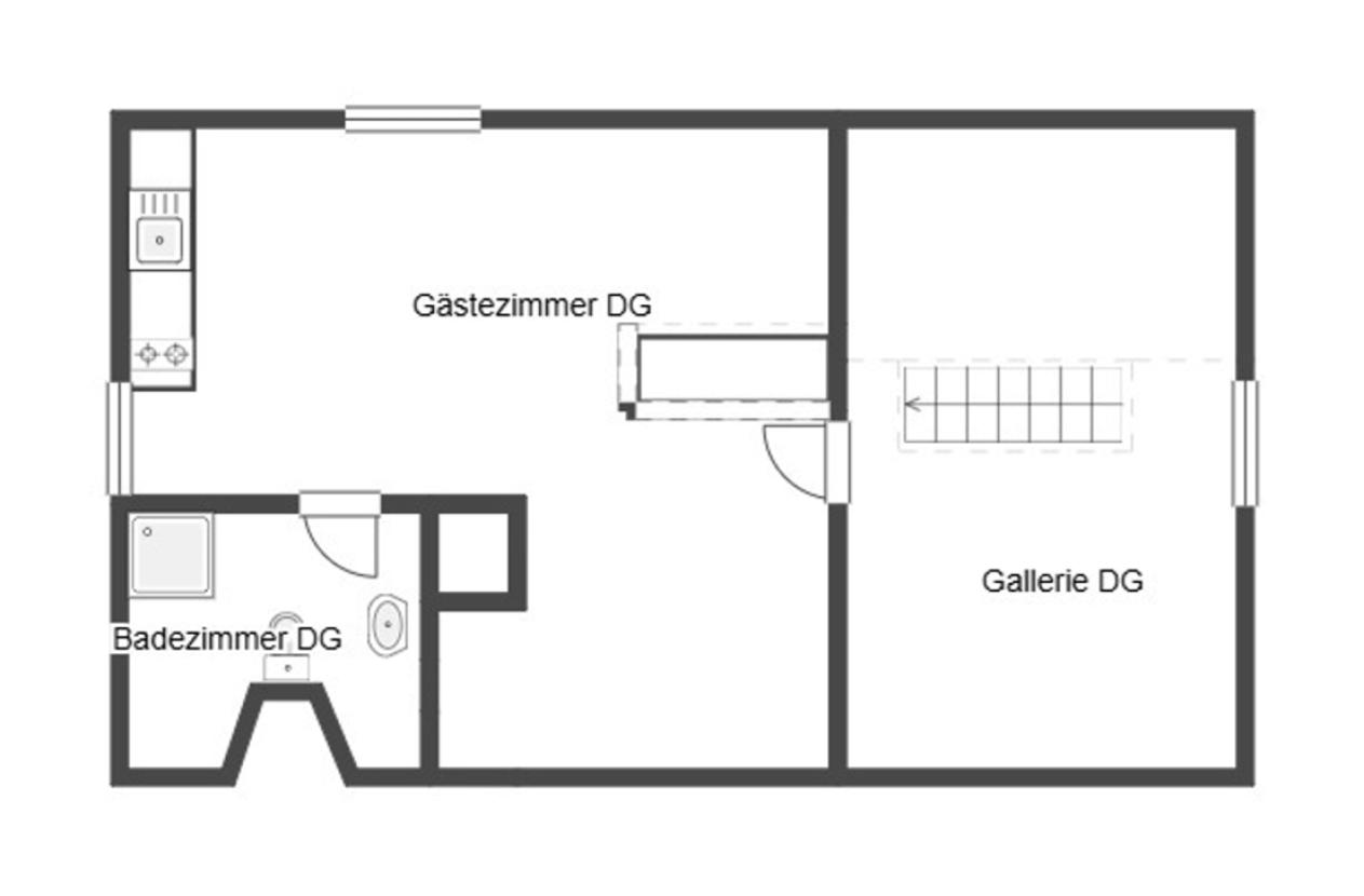 Grundriss Skizze DG