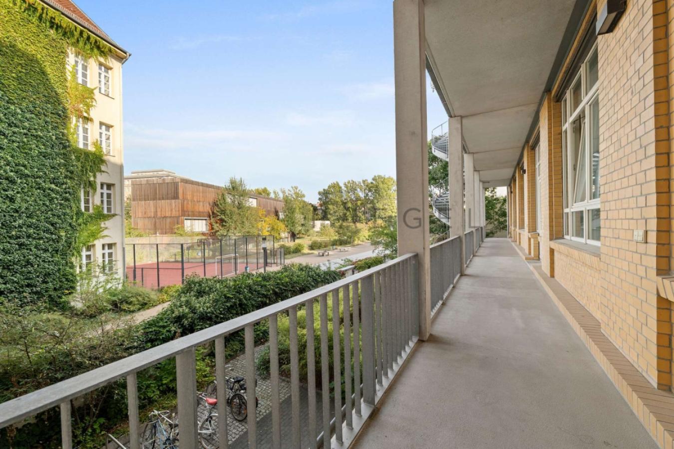 Außengang in die Wohnung