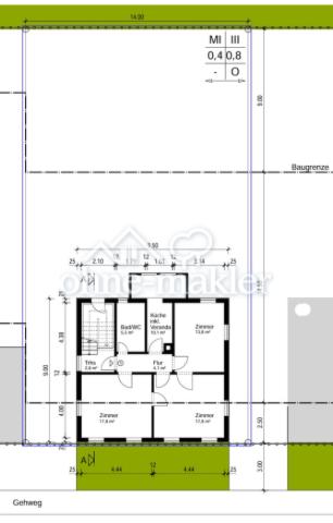 Lageplan, Grundriss EG