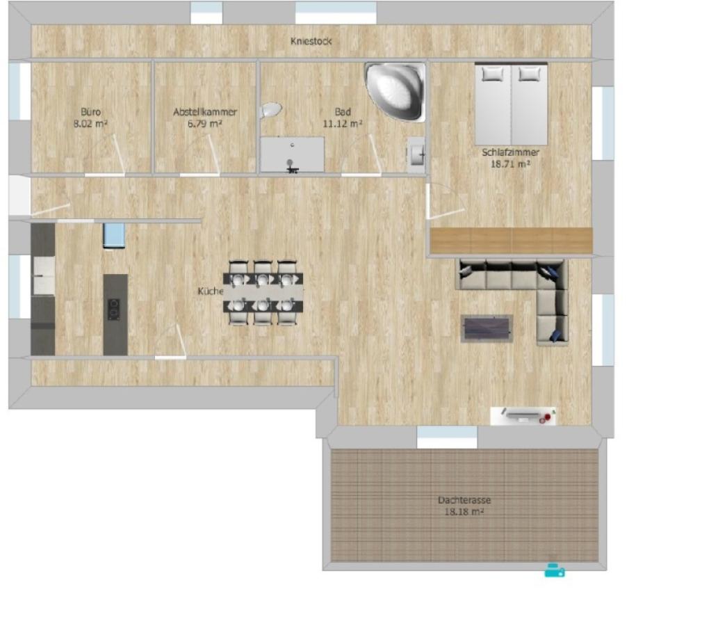 Grundriss DG 