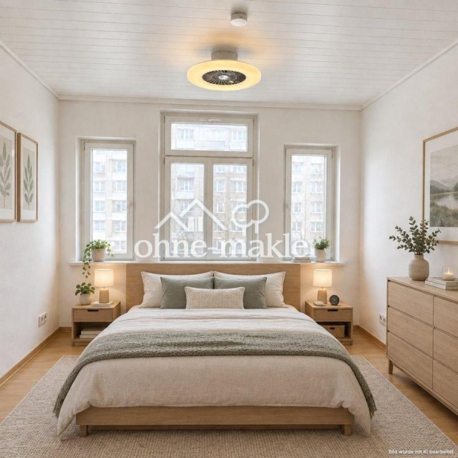 Schlafzimmer (KI-möbliert)