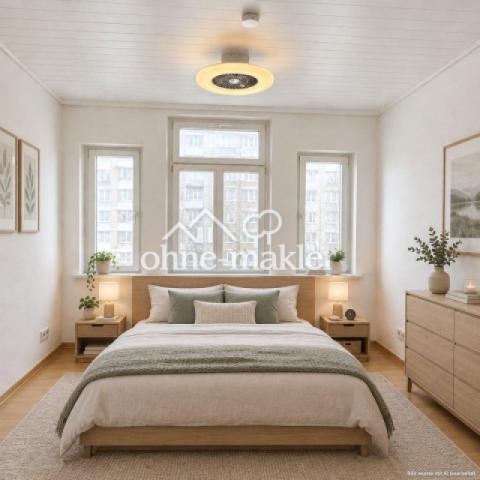 Schlafzimmer (KI-möbliert)