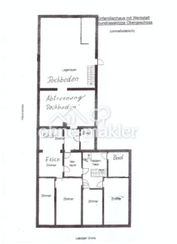 Grundriss Obergeschoss
