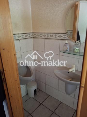 Toilette mit Steh WC