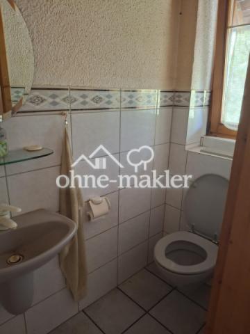 Toilette und Steh WC