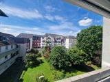 Blick vom Balkon