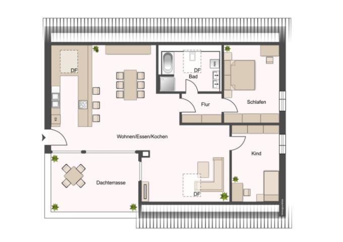 Wohnungsgrundriss