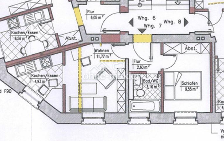 Grundriss Wohnung Nr. 7