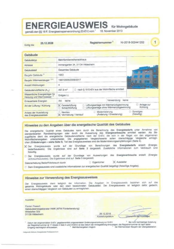 Energieausweis Immengarten 34-0001