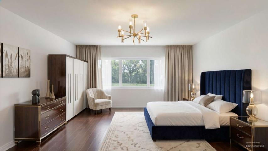 Schlafzimmer KI Beispiel - Schlafzimmer, Luxus - (KI generiert)
