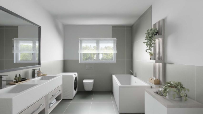 Badezimmer KI Beispiel