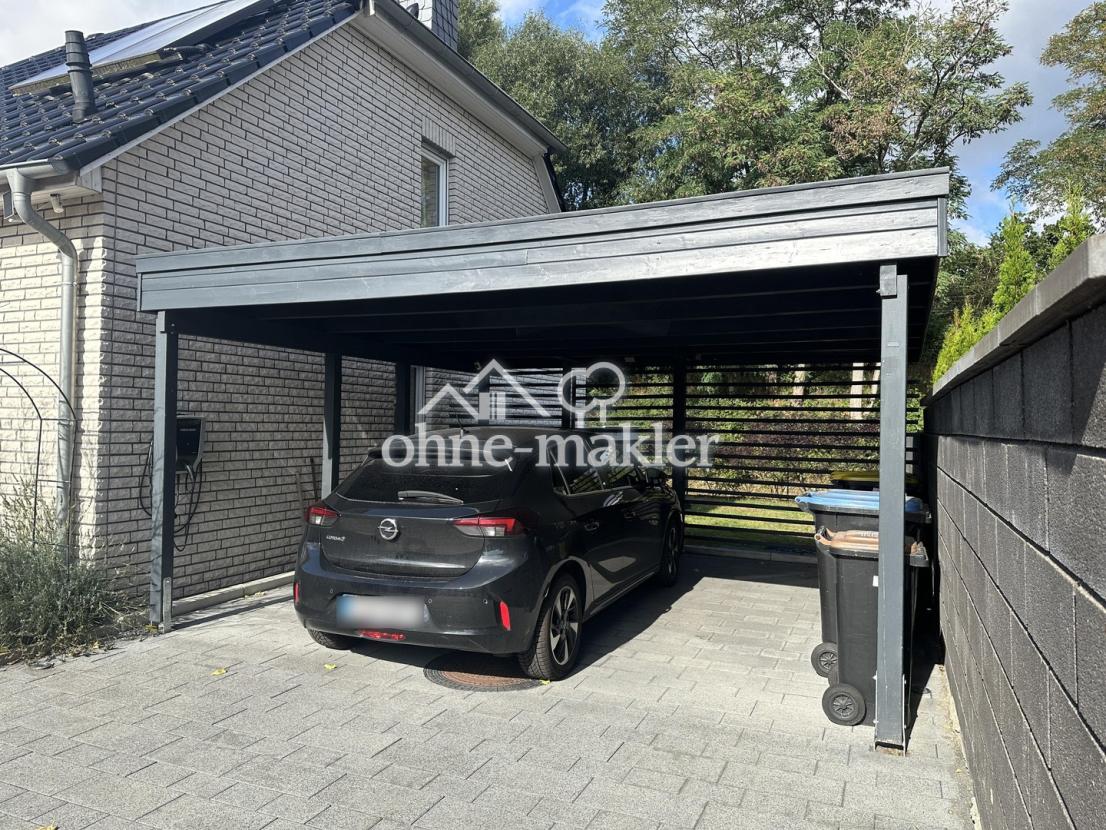 Carport mit Wallbox
