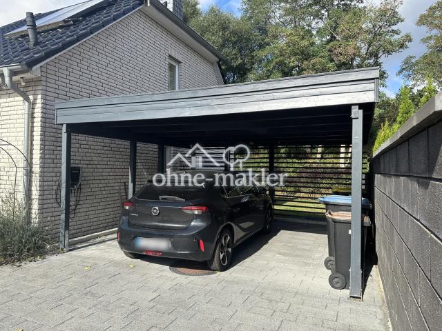 Carport mit Wallbox