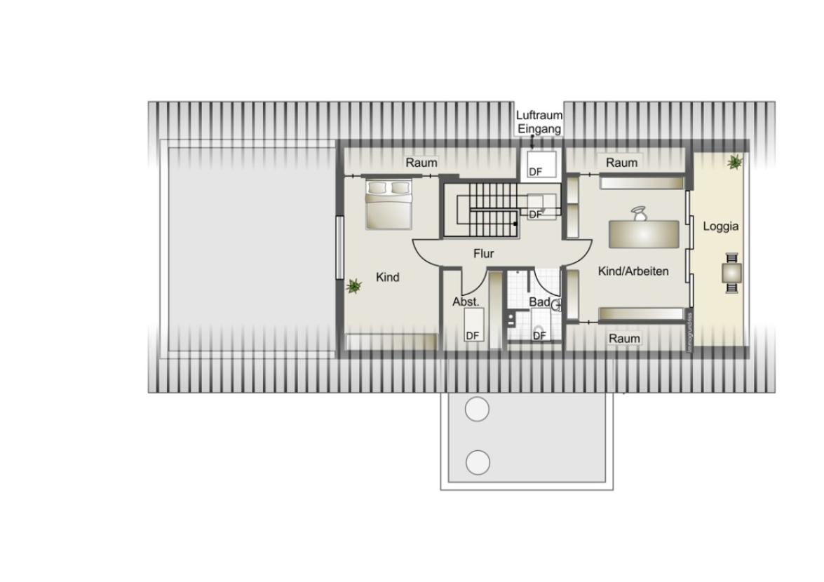Grundriss Dachgeschoss