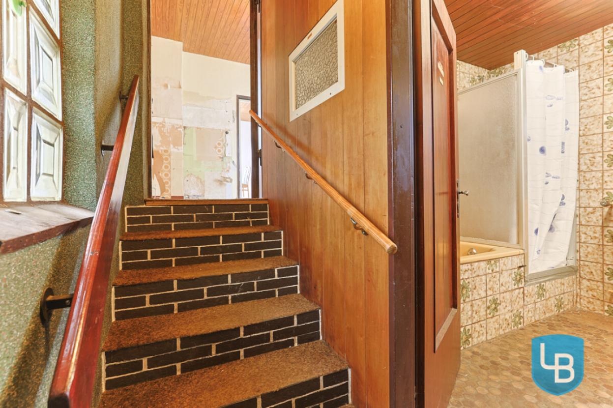 Treppe zum Anbau
