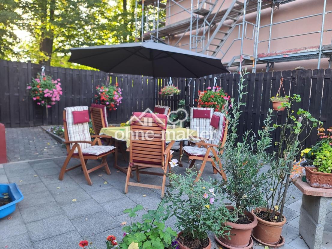 Sitzgruppe im Garten