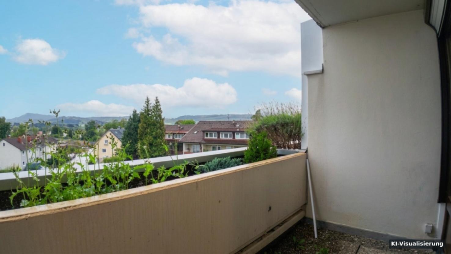 Balkon (KI-Visualisierung)