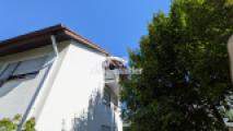 Haus seitlich