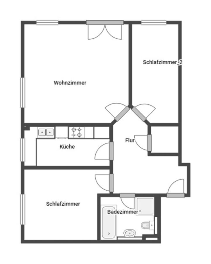 Grundriss Skizze