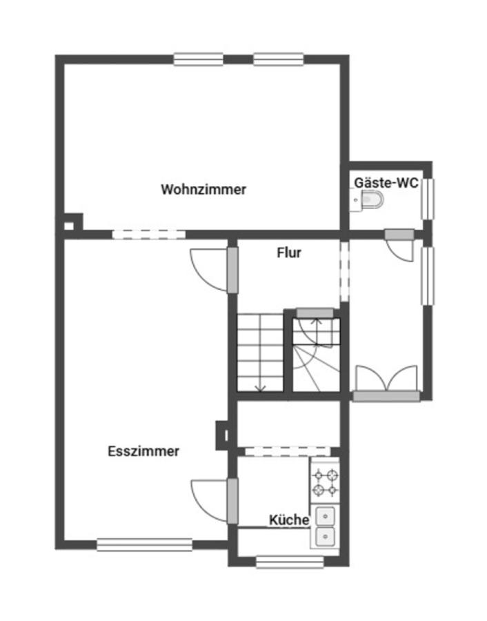 Grundriss Skizze EG
