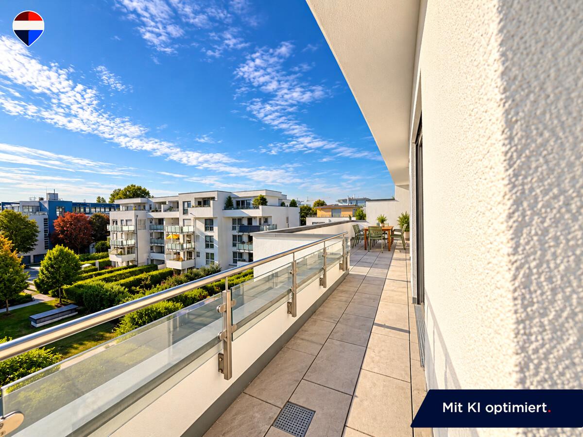 Durchgang Terrasse Südwest