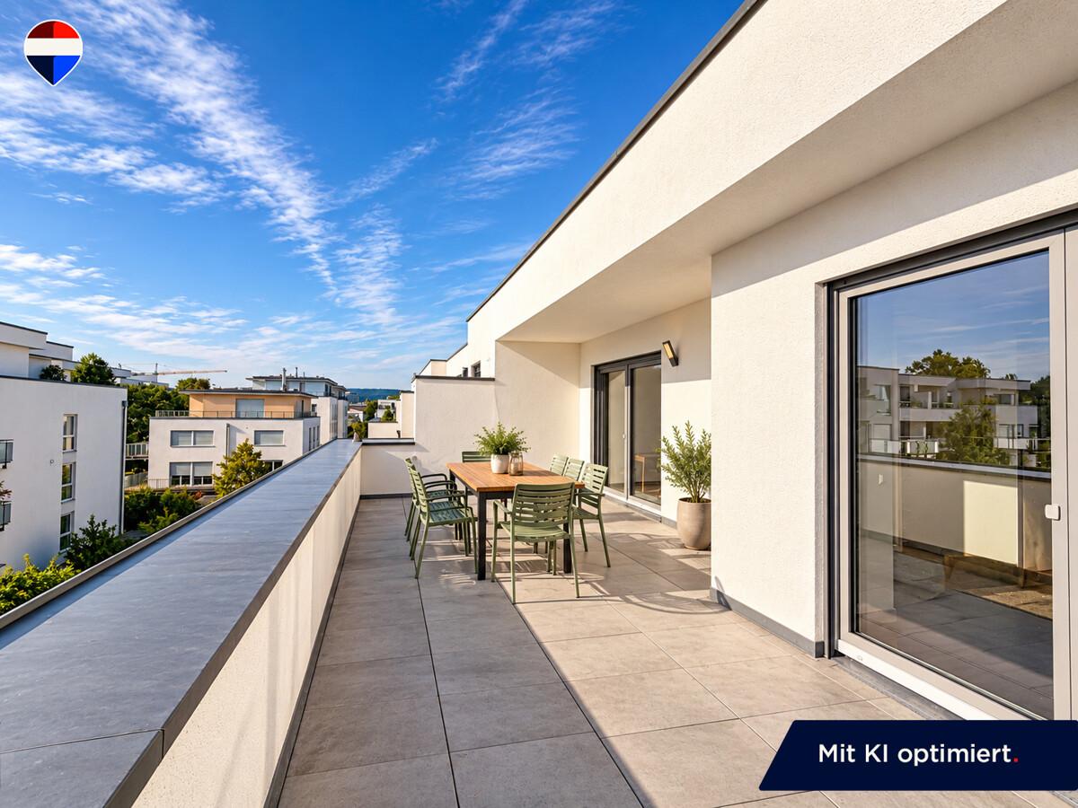 Terrasse Frühstücksbereich Südwest