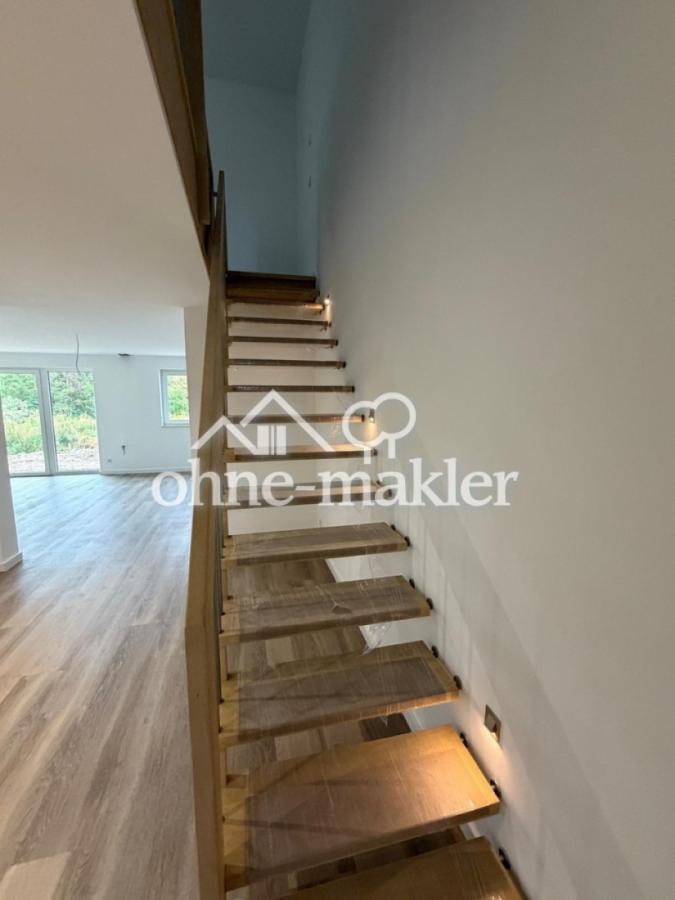 Beleuchtete Treppe