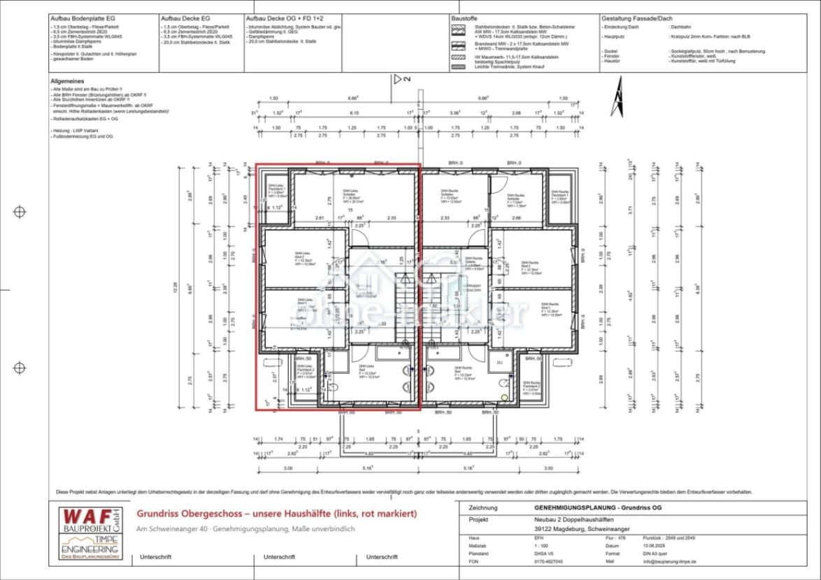 Grundriss Obergeschoss