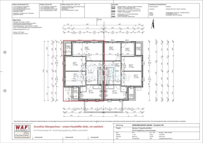 Grundriss Obergeschoss