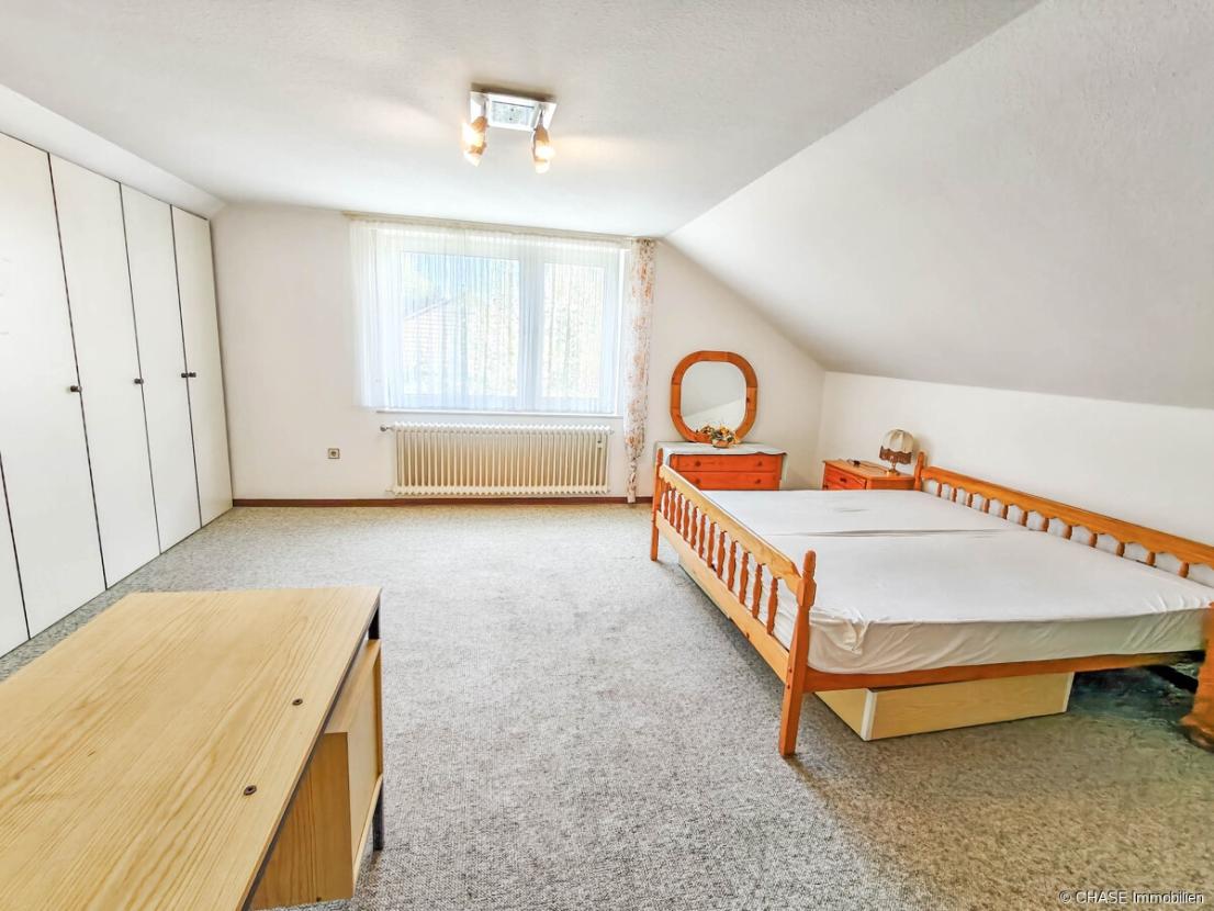 Ausgebautes Zimmer 4 Dachgeschoss