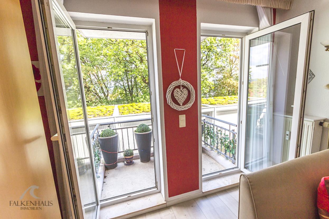 Zugang zum Balkon