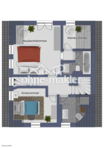 Grundriss Obergeschoss