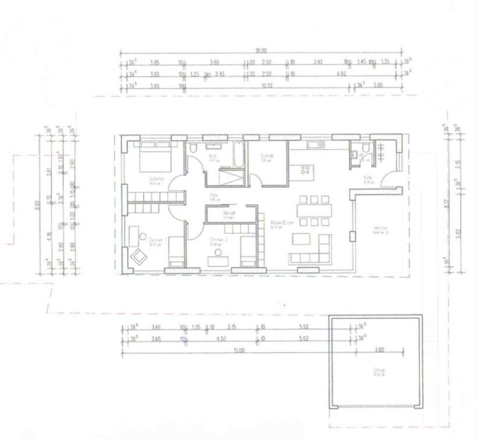 Grundriss Bungalow