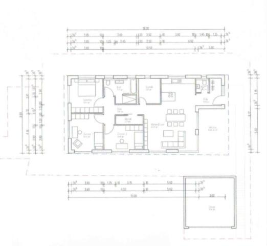Grundriss Bungalow