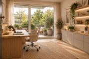 Kinderzimmer, Büro - KI-generiert