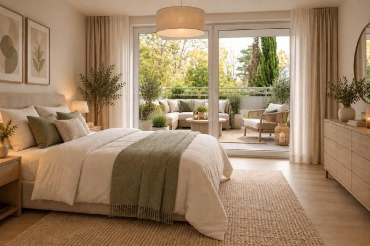 Schlafzimmer - KI-generiert