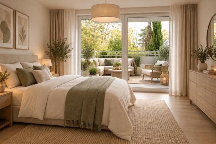 Schlafzimmer - KI-generiert