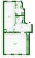 Grundriss der Wohnung