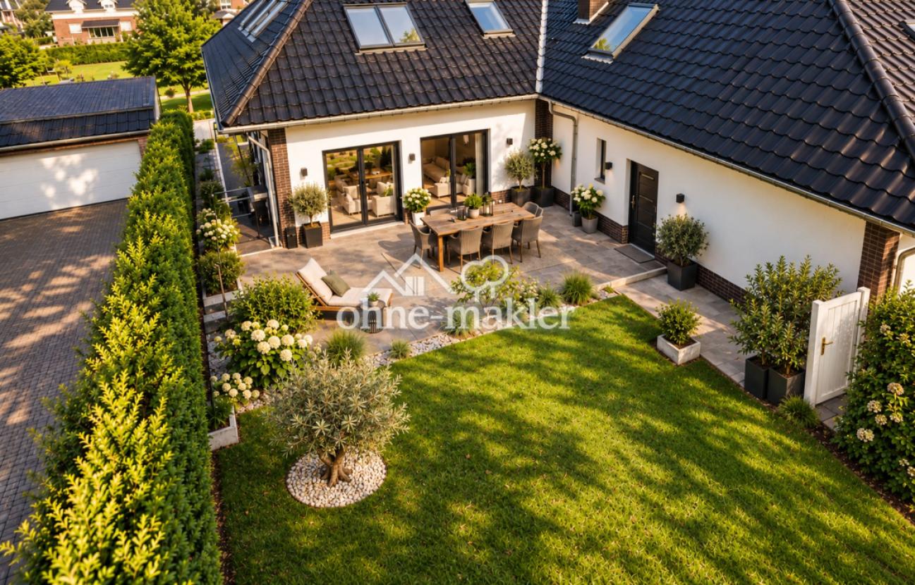 Großes Familienhaus mit Garten