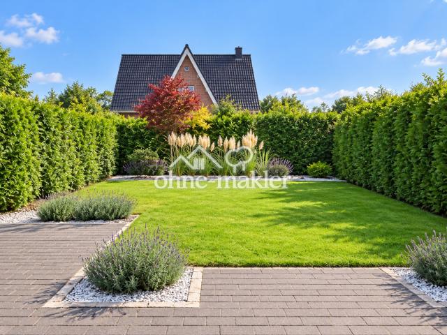 Garten im Sommer