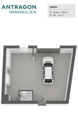 Grundriss Haus 2 Garage EG