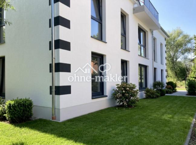 seitliche Außenansicht Wohnung