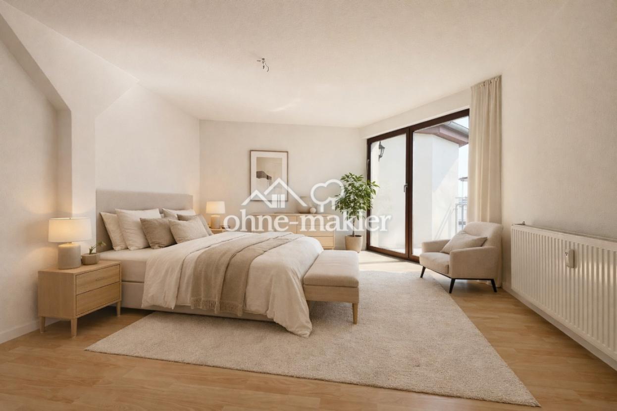 Schlafzimmer (unmöbliert)