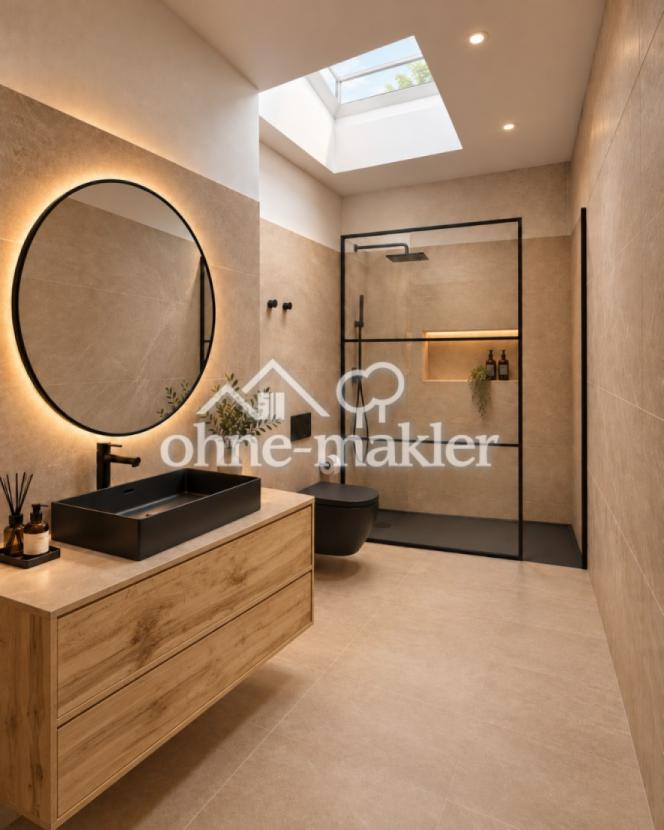 Badezimmer (ohne Dekor)