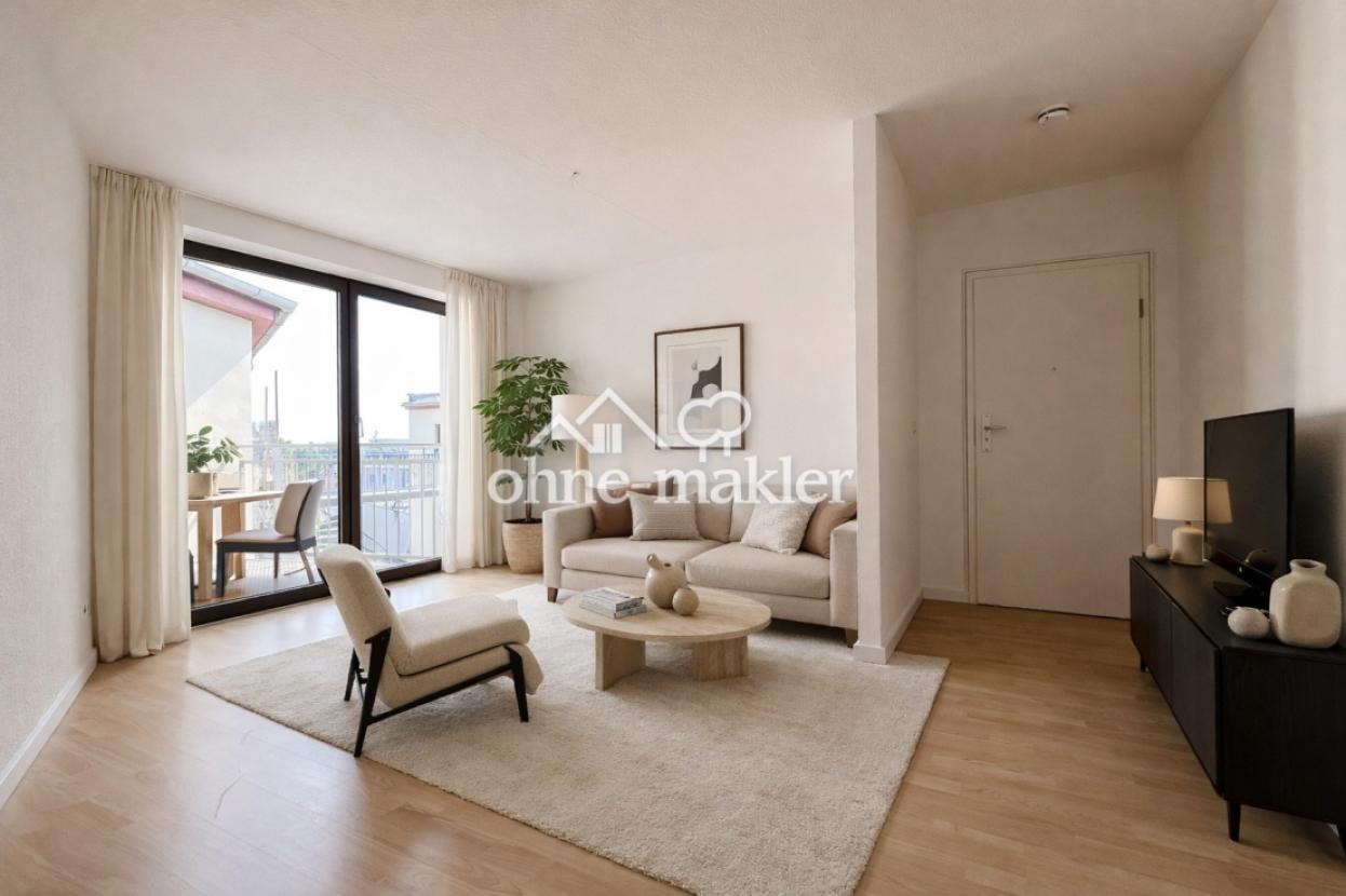 Wohnzimmer (unmöbliert)