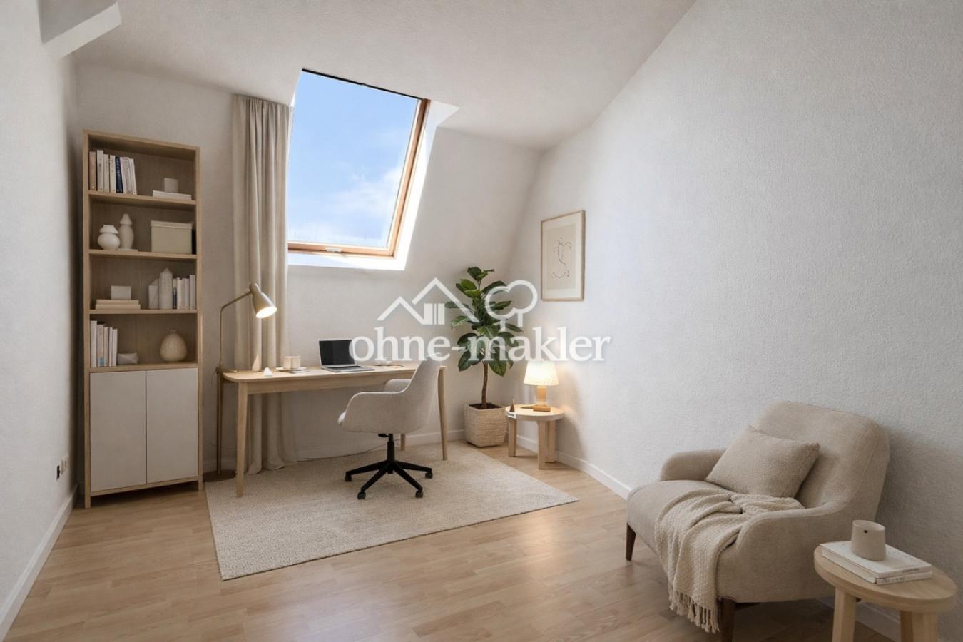 Büro/Kinderzimmer (unmöbliert)