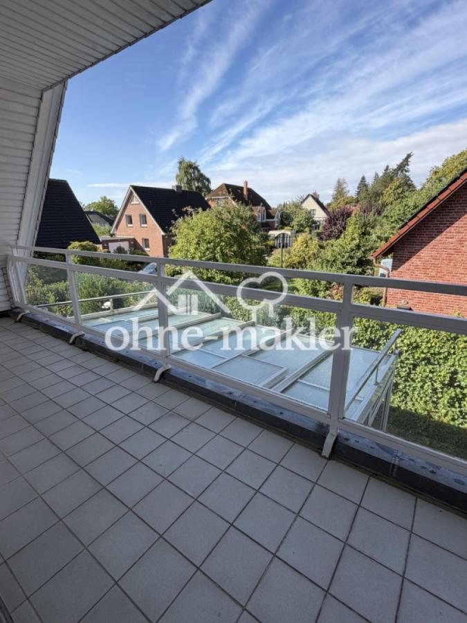 Blick vom Balkon/Schlafzimmer